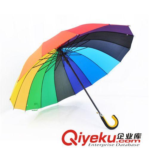 【雨中情·广告伞】彩虹高尔夫伞 超防风,现货即发 工厂定做定制